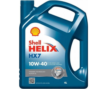 Моторное масло Shell Helix HX7 10W-40  4L